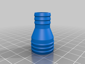 my customized tube reducer 3d print model - Mito3D