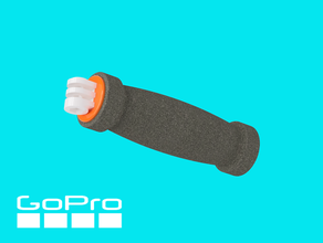 gopro grip accessories action camera hand handheld handle mount mounts pro 3d print model - Mito3D