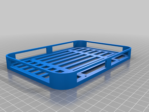 rc paletli çatı rack 3d print model - Mito3D