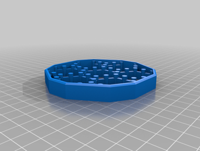 hexabitz - solda gabarito disco anel modular de 3d print model - Mito3D