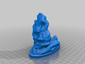 gorthrazzt devourer lord ooze supportless tabletop gaming miniature 3d print model - Mito3D