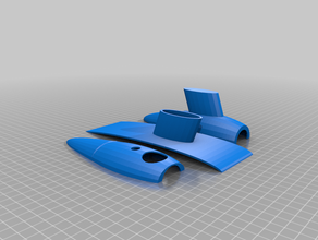 motorhalter f r segelflugzeug 3d print model - Mito3D