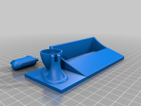 business card holder - electric mixer 3d print model - Mito3D