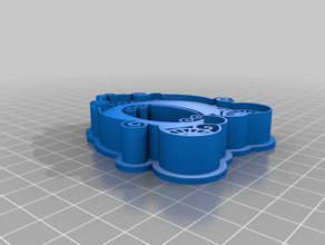 carriage cookie cutter princess 3d print model - Mito3D