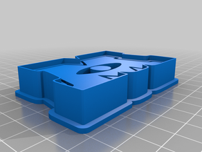 monsters inc cookie-cutter cookie cutter university 3d print model - Mito3D