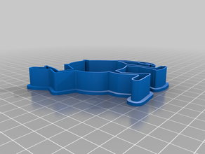 mike wazowski-cookie-cutter cookie cutter monsters inc university 3d print model - Mito3D