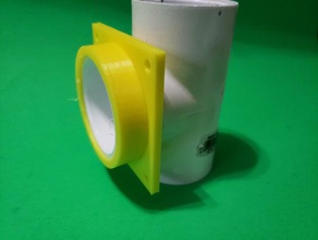pvc adaptador de horario 40 15 pulgadas accesorios tubería montaje 3d print model - Mito3D