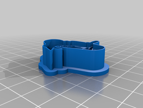 pato donald cortador de cookie mickey mouse 3d print model - Mito3D