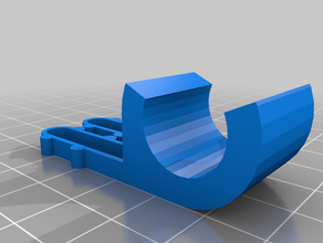 mon personnalisés chaussette clips de la grille séchage personnalisé 3d print model - Mito3D