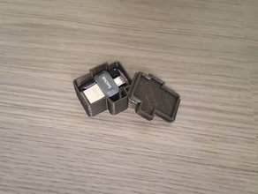 sandisk dual usb flash drive cas 3d print model - Mito3D