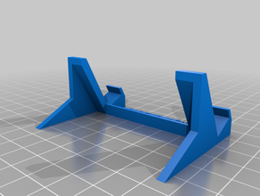 simple fast phone stand 3d print model - Mito3D