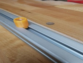 fixing bolt aluminium rail 3d print model - Mito3D