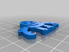 flatminis bionicle tohunga antigo fácil de impressão lego miniatura tampo mesa 3d print model - Mito3D