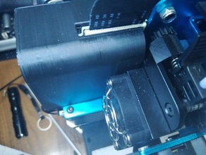 Sol x ekseni kapağı topçu evnovo sidewinder x1 3d print model - Mito3D