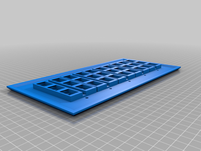 meine angepasste wally - Wand-Platte customizer bearbeitet keystone-Funktionalität kundengebundene 3d print model - Mito3D