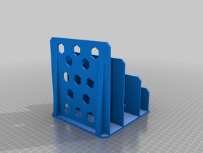 plate holder brettchenhalter organizer 3d print model - Mito3D