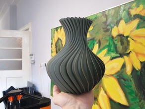 fibonacci-vase 3d print model - Mito3D