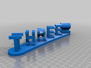 üç dilek özelleştirilmiş 3d print model - Mito3D