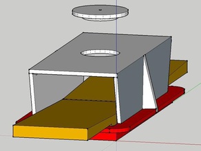 túnel-trap mouse ratoeira 3d print model - Mito3D