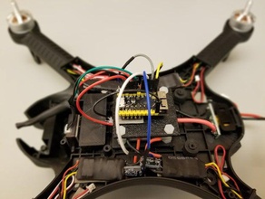 tinypico flight controller mount 3d print model - Mito3D