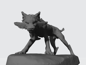 blink cane di nuovo remix lampeggiare dnd in miniatura mini monster 3d print model - Mito3D
