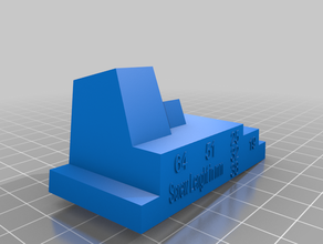 blok kreg k5 metrik ayarı stop-yaka 3d print model - Mito3D