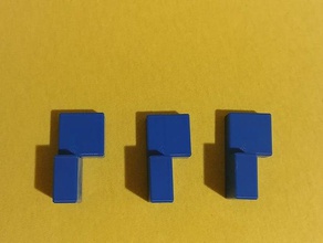 three cubes puzzle magnets ichiro kohno magnet mr puzzles 3d print model - Mito3D