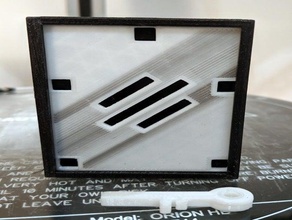 25 cent puzzle v2 Schlüssel puzzle-box 3d print model - Mito3D