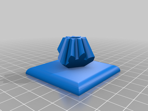 screwless cube gears stand 3d print model - Mito3D