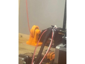 cr-10s bondtech mount sensor door roller filament guide 3d print model - Mito3D