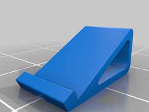 incline phone stand 3d print model - Mito3D