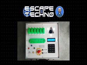 tıbbi maquina - kaçış oyunu arduino rozet clavier kod basamak diy equipes odası escapegame interrupteur lcd doğrulama 3d print model - Mito3D