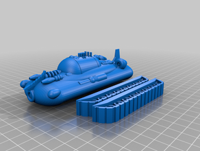 shift 1 panzer perry rhodan scifi tank 3d print model - Mito3D