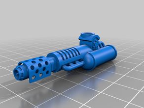 contemptor de toxina cañón el dreadnought toxiferno la w30k w40k warhammer 3d print model - Mito3D