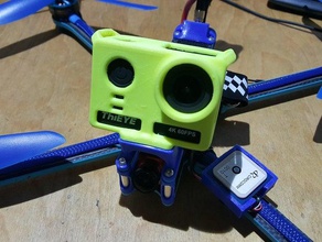 thieye t5 pro edge e7 en caoutchouc de couleur support caméra drone les drones course fpv quad quadricoptère rubbersuit bord 3d print model - Mito3D