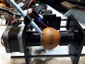 erstellen Sie eggbot zieht Eier 3d print model - Mito3D