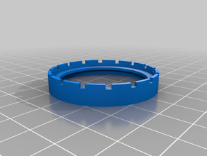 cloudspire - spire ring 3d print model - Mito3D