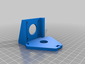 flying extruder mount bmg 3d print model - Mito3D