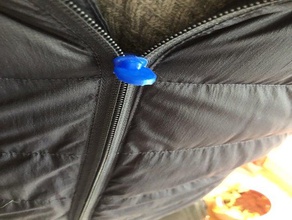 zipper handle jacket pull slide 3d print model - Mito3D