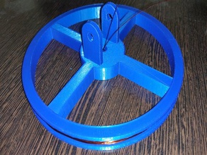 metal detector bobina openscad 3d print model - Mito3D