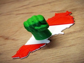 libano aumento il 3d print model - Mito3D