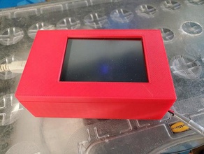 case arduino mega sainsmart 32 tft 2560 touchscreen 3d print model - Mito3D
