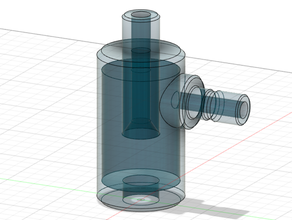 Injektor-Mischer 3d print model - Mito3D