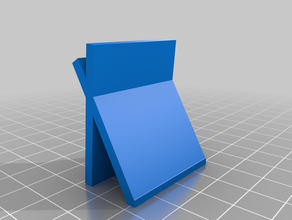 homework - holder sticky notes 3d print model - Mito3D