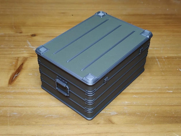 scala della scatola di stoccaggio 3D print model - Mito3D