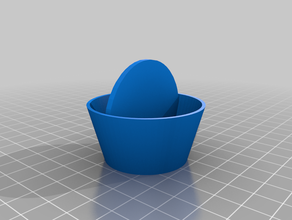 la forme de mini moules à muffin cuisine 3d print model - Mito3D