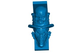 voodoo Regal Klammern nuklearen Klebeband montieren Halterung Unterstützung 3d print model - Mito3D
