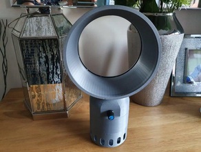 bladeless fan air multiplier cooling dyson 3d print model - Mito3D