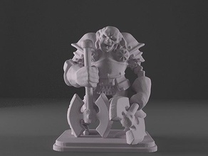 heroquest - chaos zombi 28mm 32mm le mdn donjons dragons de la fantaisie miniature figurine oldhammer dessus table warhammer 3d print model - Mito3D