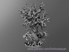Baum-und Knollenfäule dnd dungeons dragons tabletop 3d print model - Mito3D